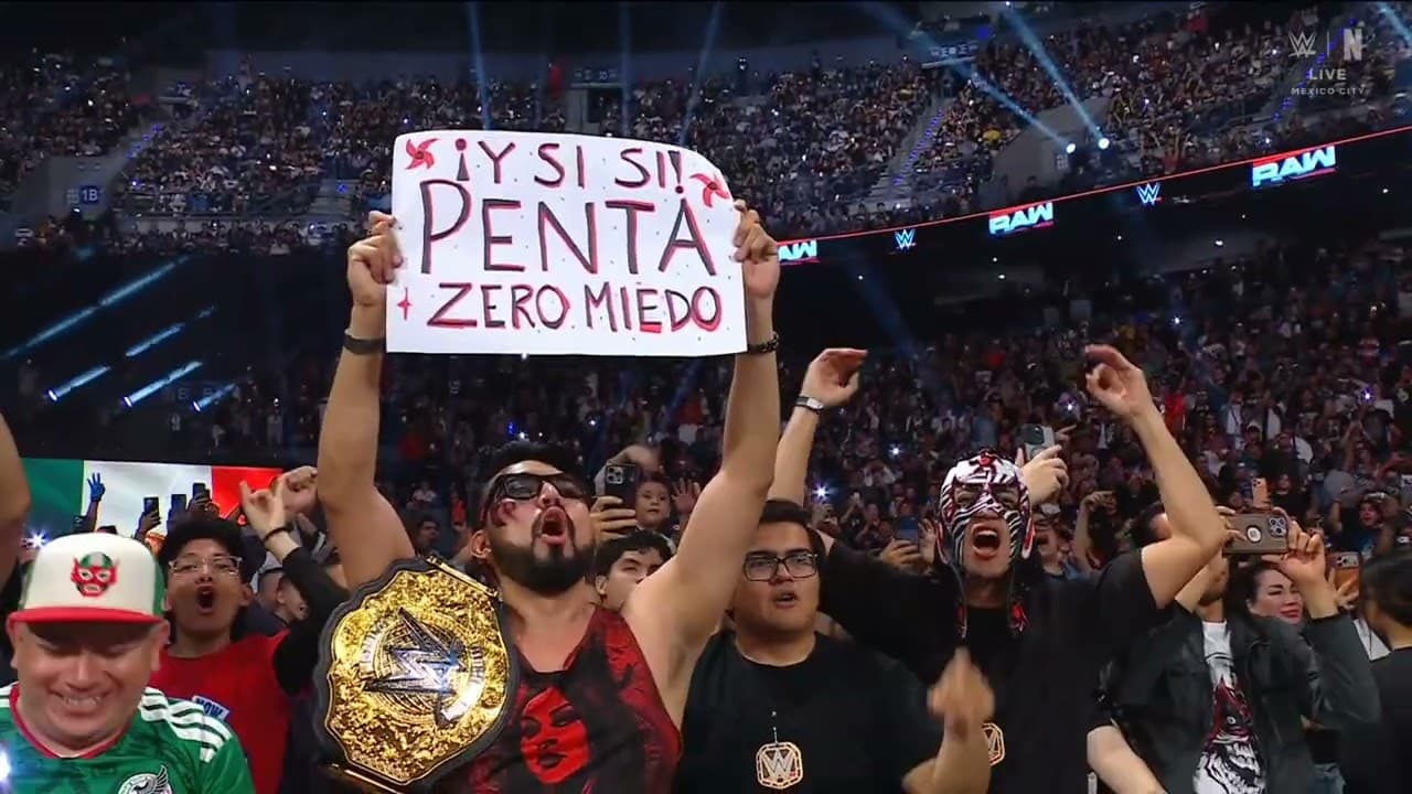 WWE RAW PENTA ENTRANCE 09/14/26