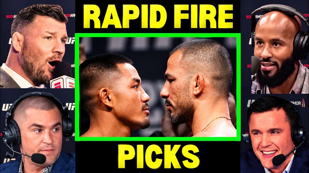 UFC Fighters "Predict" Joshua Van vs Alexandre Pantoja 2 | UFC 331