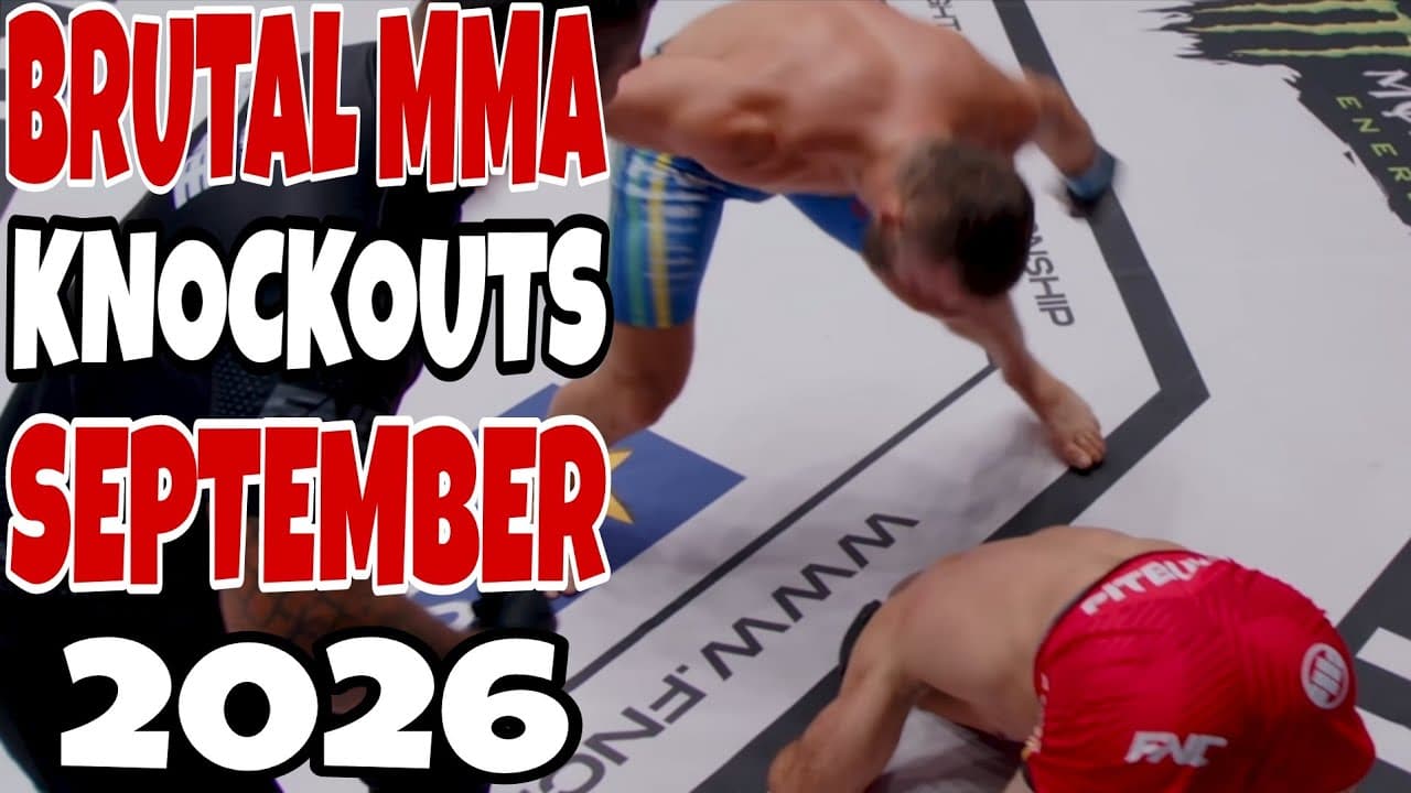 MMA’s Brutal Knockouts I September 2026 HD Week 2