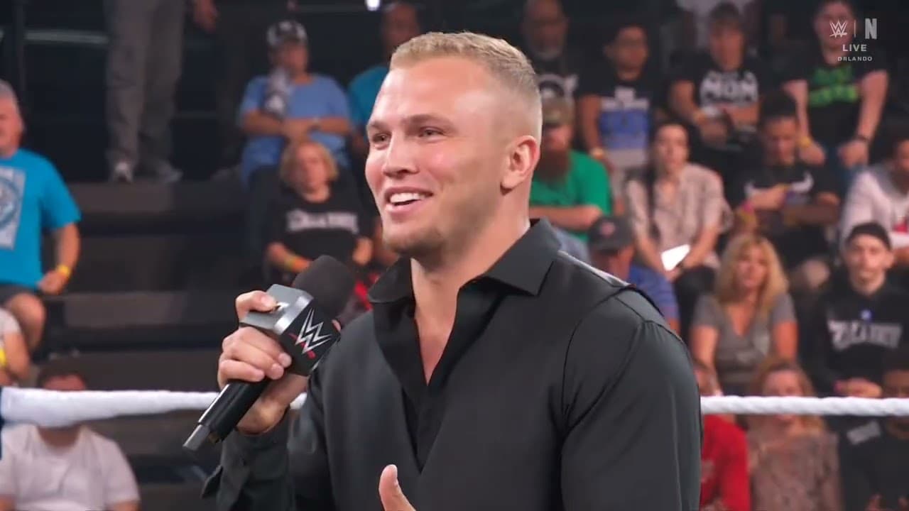 WWE NXT MYLES BORNE ENTRANCE 09/15/26