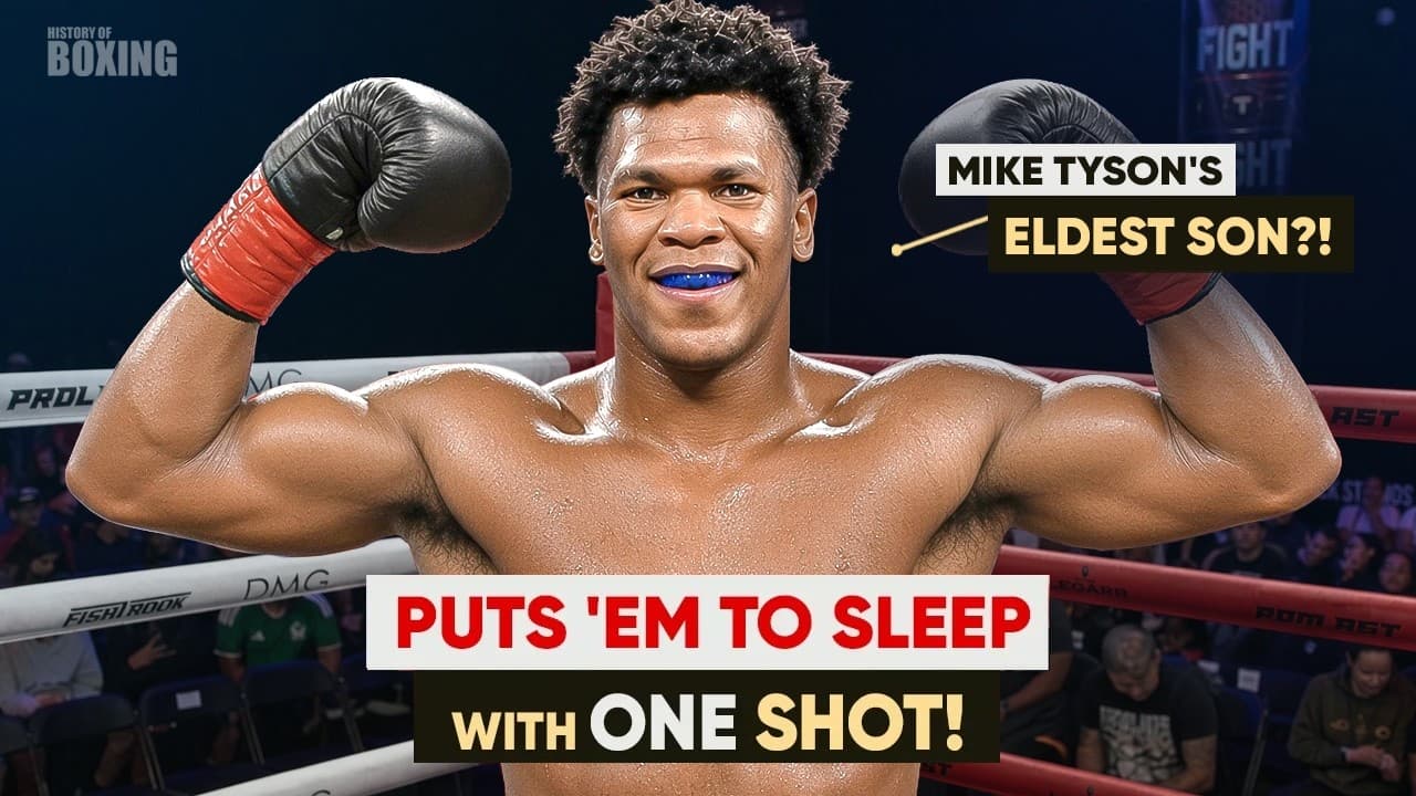 Mike Tyson's Oldest Son?! This Stone Fisted Phenom is Taking Over Heavyweight Boxing – Dainier Pero
