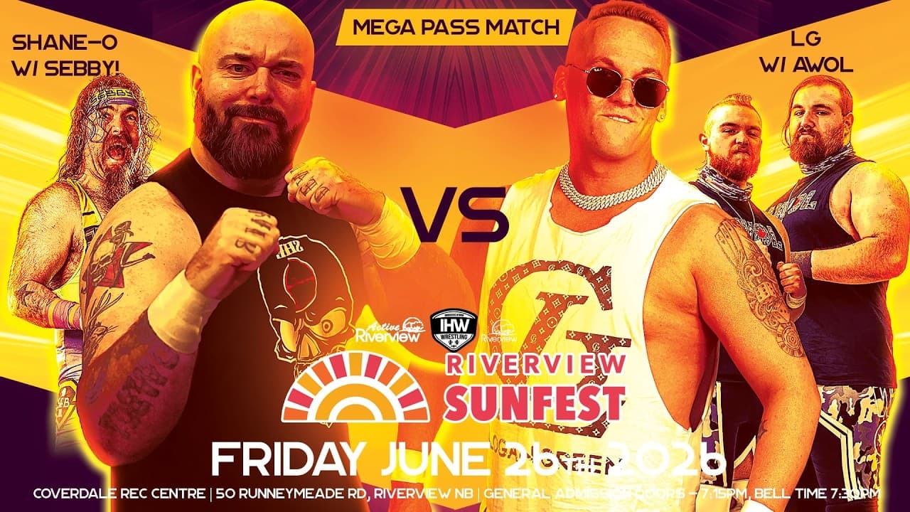 IHW Wrestling Sunfest 2026:  Shane-O Vs LG (FULL MATCH) 2026-09-19 07:05