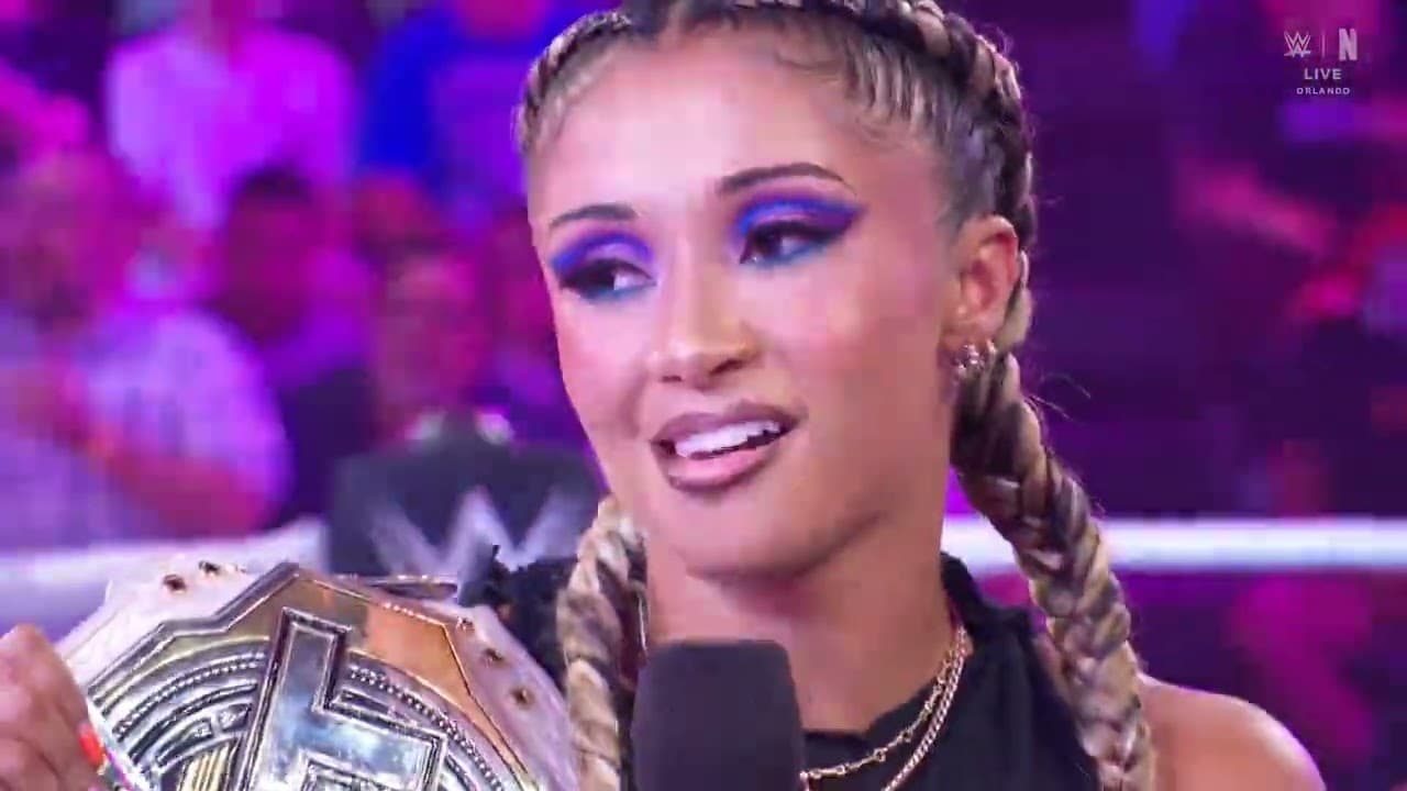 WWE NXT KELANI JORDAN ENTRANCE 09/15/26