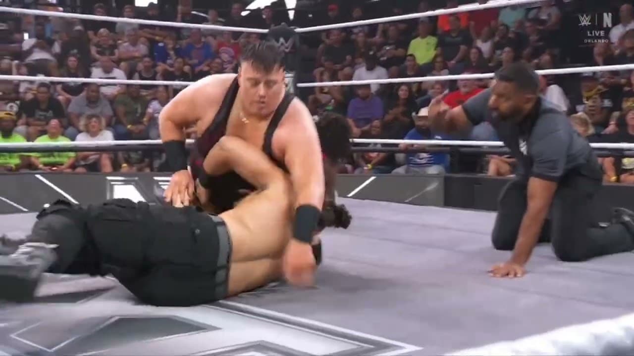 WWE NXT SHAQUON SHUGAR VS TONY D'ANGELO VS MASON ROOK 09/15/26