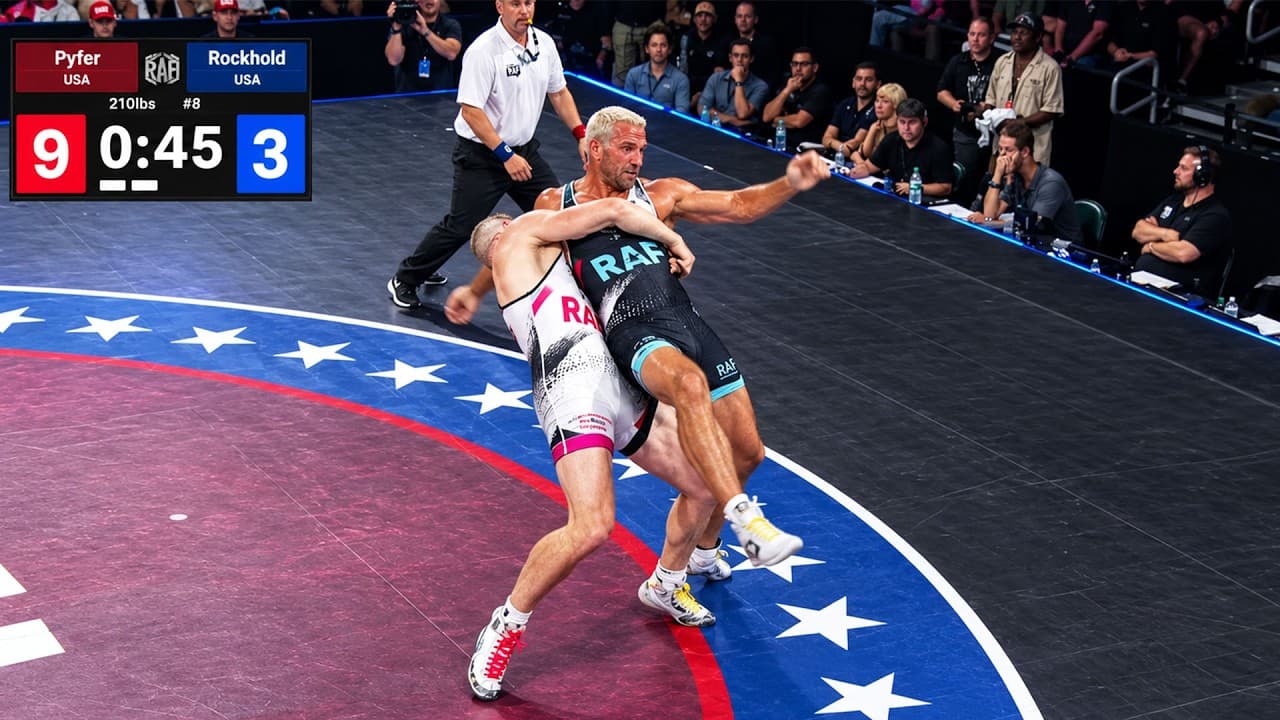 Luke Rockhold vs Joe Pyfer FULL FIGHT HIGHLIGHTS | RAF 13 Wrestling