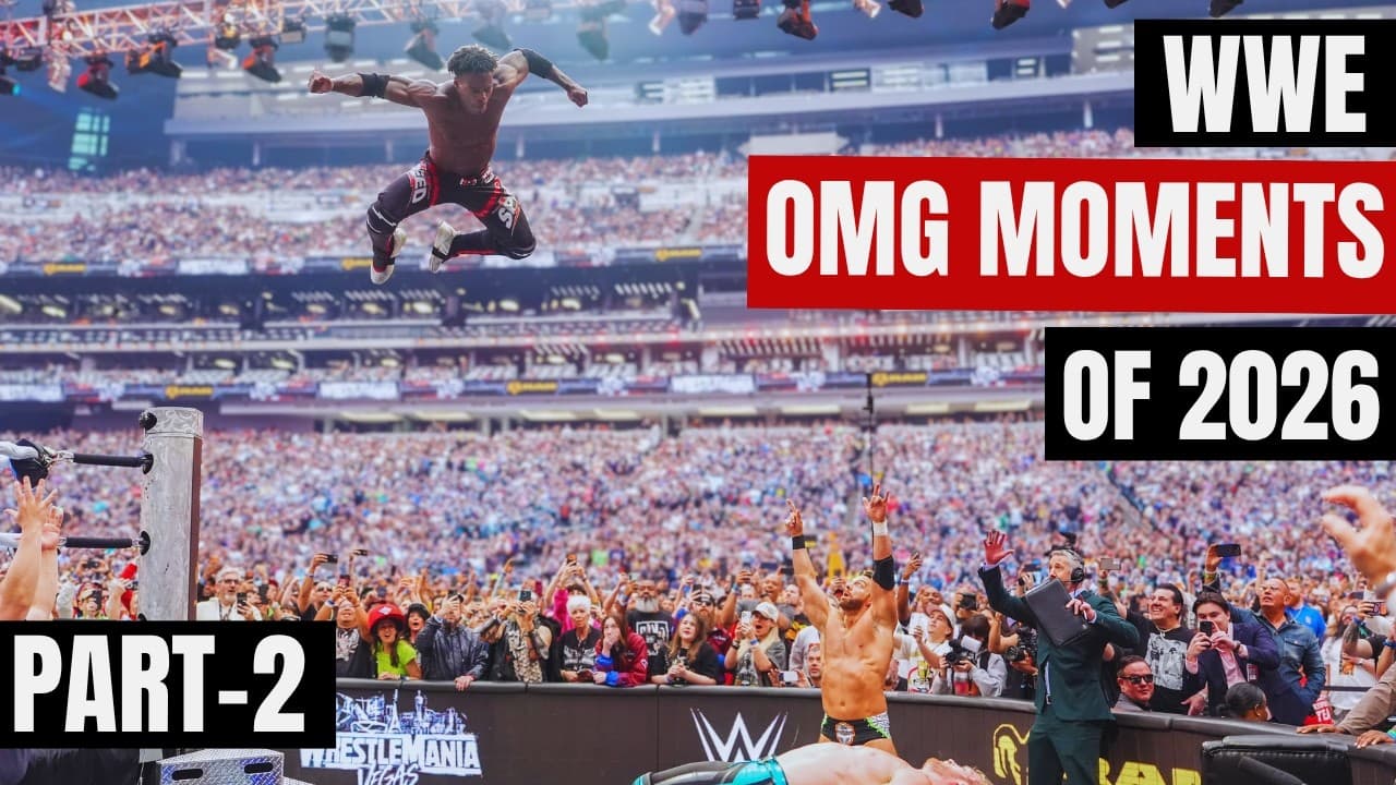 WWE OMG Moments of 2026 - Part 2