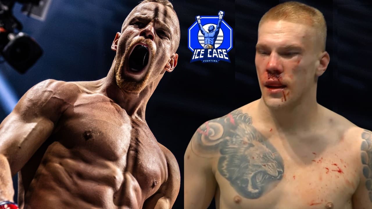 Niko Korventaus vs Paavo Leinonen koko ottelu | ICE CAGE 8