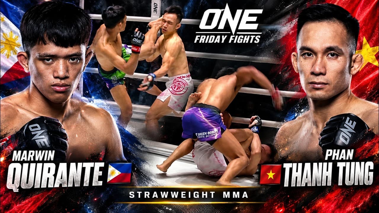MARWIN QUIRANTE vs PHAN THANH TÙNG | 1 HIỆP KỊCH CHIẾN TẠI ONE CHAMPIONSHIP