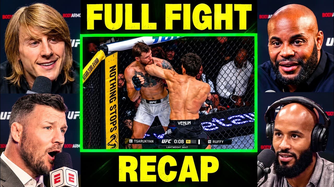 The ‘Precise Moment’ Arman Tsarukyan BROKE Maricio Ruffy..