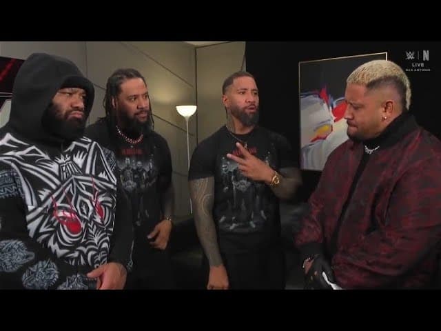 The Bloodline & Solo Sikoa backstage segment _WWE Raw 21 September 2026