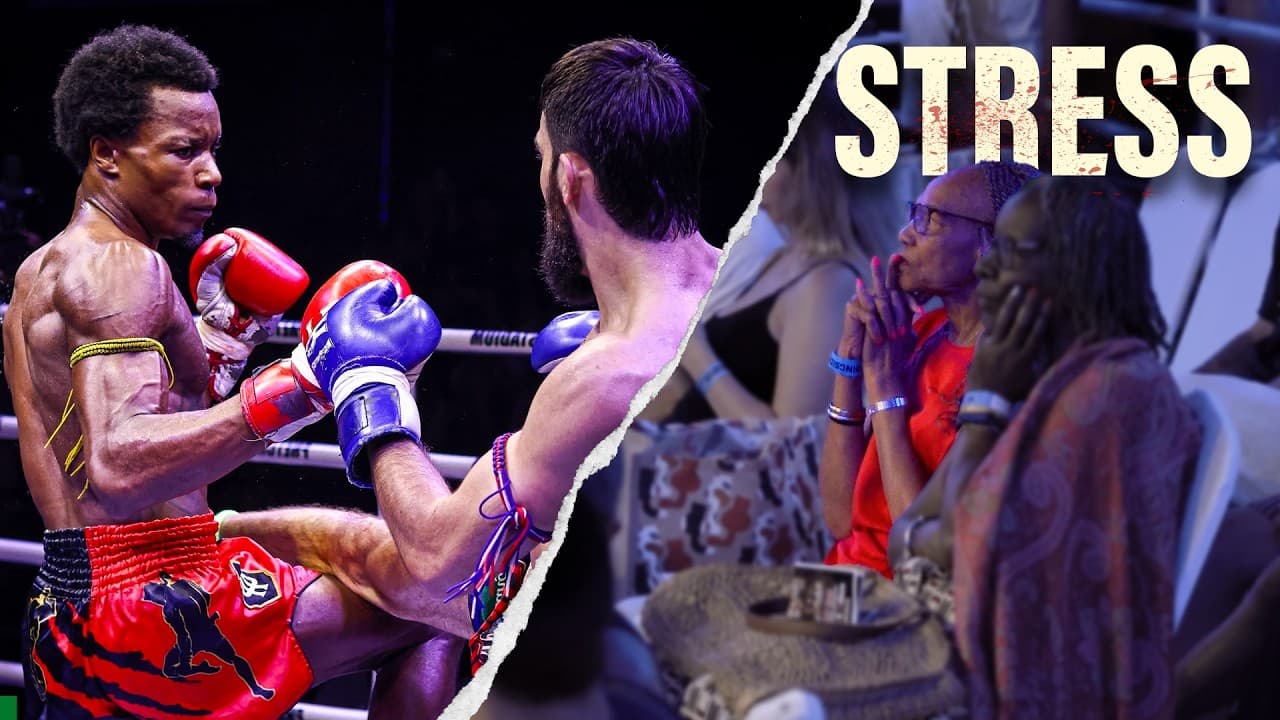 My Grandma Flew 5870 Miles To Watch Me Fight Pro Muay Thai!