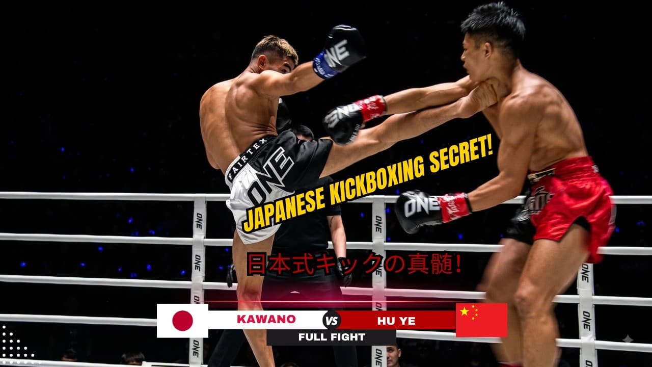 BLISTERING HEAD KICK & CHOPPING LOW KICKS! Ryuki Kawano Dominates Chinese Slugger Hu Ye!