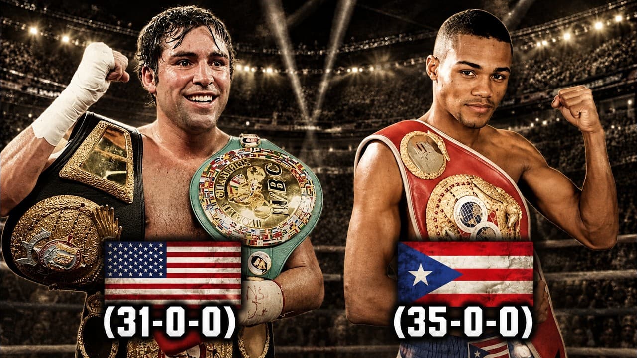 Oscar De La Hoya vs Felix Trinidad Was CONTROVERSIAL 😳