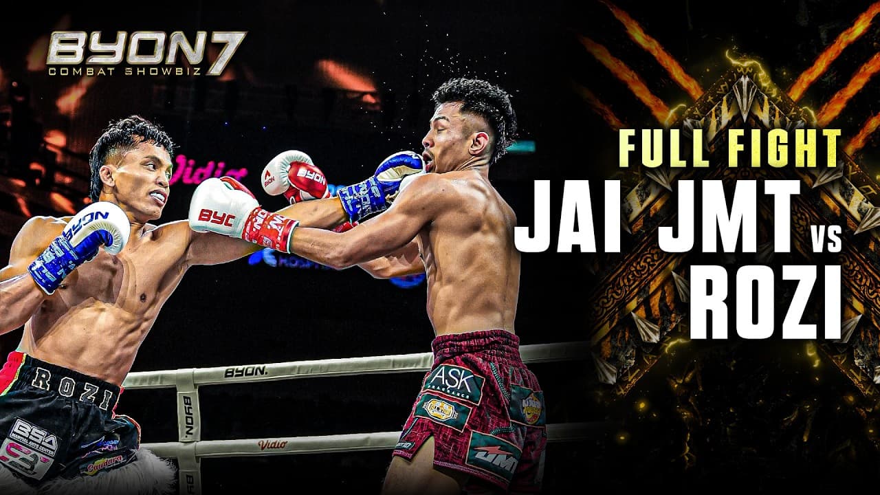 JAI 'THE REAPER' JMT VS FATKUR ROZI (BYON COMBAT SHOWBIZ VOL.7)  FREE FIGHT
