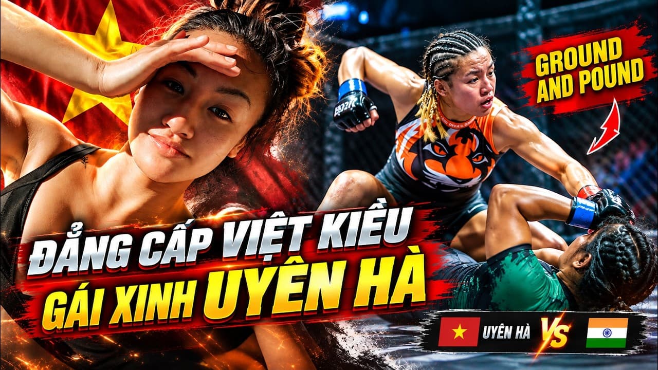 ĐẲNG CẤP VIỆT KIỀU UYÊN HÀ  | MMA KNOCKOUT