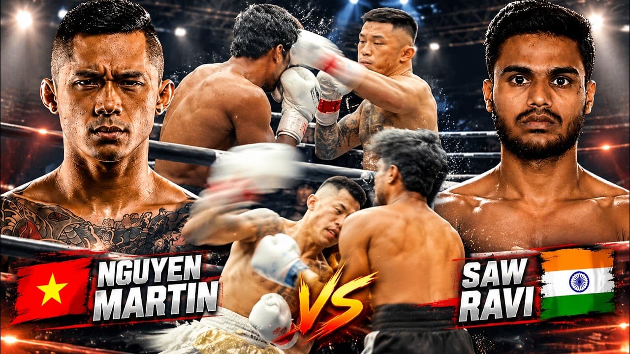 MARTIN NGUYỄN vs SAW RAVI | KO TẠI TRIGGER PROMOTION 9 | 2:07 KO AT TRIGGER PROMOTION 9 | KO WIN