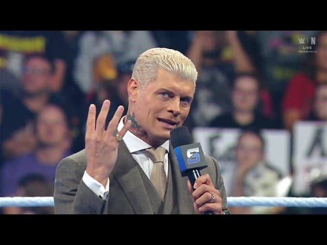 WWE SMACKDOWN CODY RHODES ENTRANCE 09/25/26