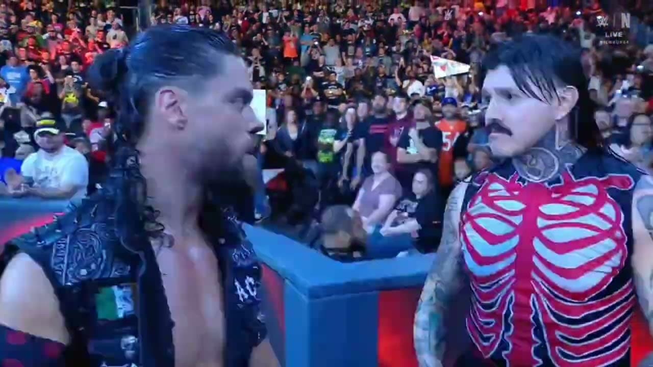 WWE RAW DOMINIK MYSTERIO & JD MCDONAGH VS JE'VON EVANS & PENTA 09/28/26
