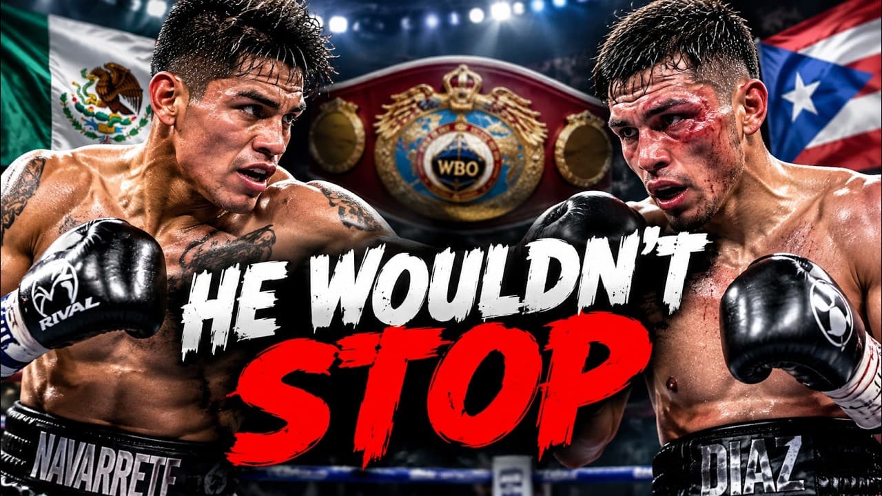 Navarrete vs Christopher Diaz: The Brutal Fight That Wouldn’t Stop | Boxing Documentary