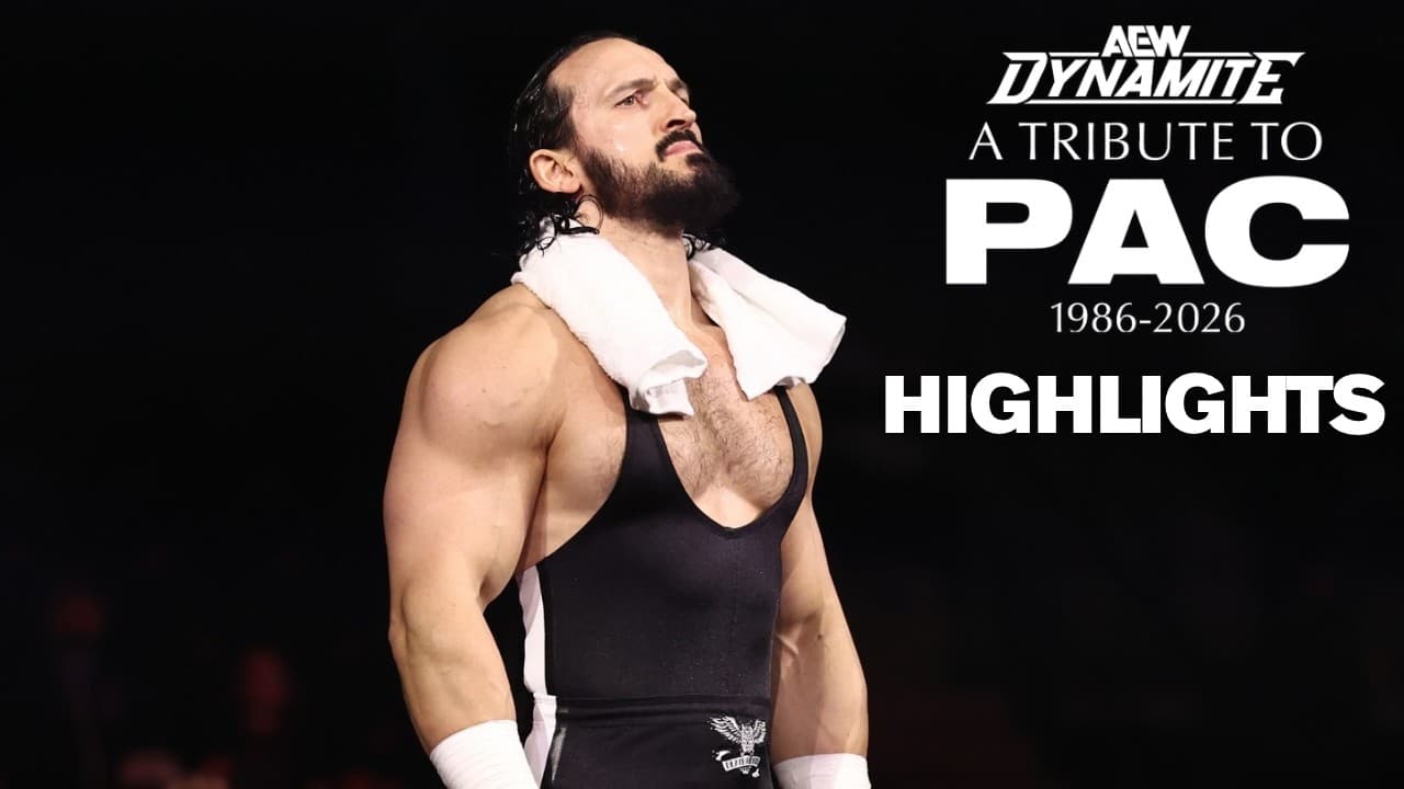 AEW Dynamite Tribute to PAC Highlights