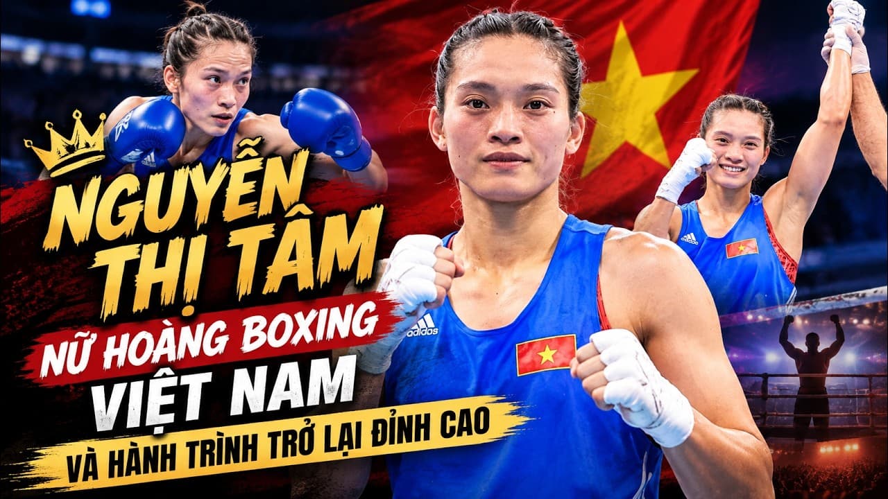 NGUYỄN THỊ TÂM – NỮ HOÀNG BOXING VIỆT NAM VÀ HÀNH TRÌNH TRỞ LẠI ĐỈNH CAO