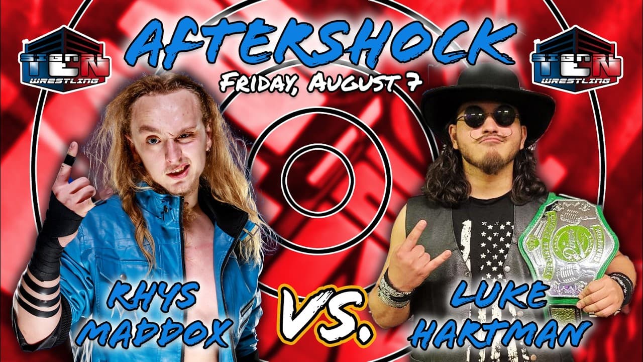 Rhys Maddox v. Luke Hartman (c) - Diner Podcast Championship - Aftershock - 08/07/2026