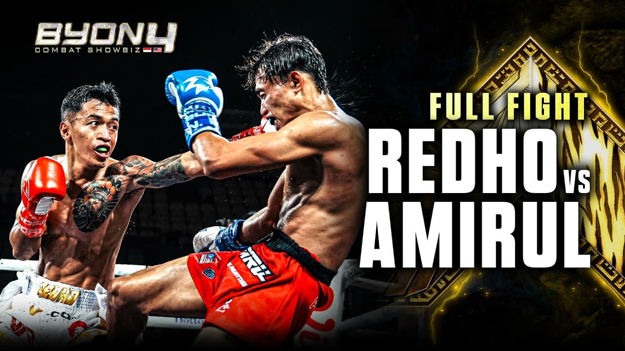 REDHO ROCKY VS AMIRUL AZIM FREE FIGHT (BYON COMBAT SHOWBIZ 4)