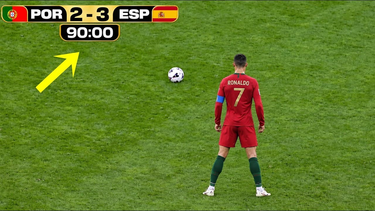Unforgettable Last Minute Goals in Football