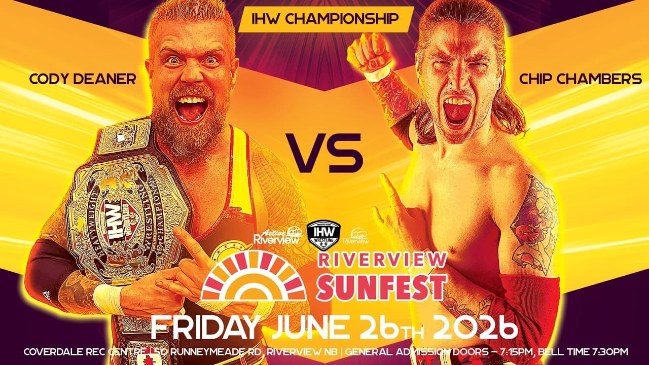 IHW Wrestling Sunfest 2026:  Chip Chambers Vs. Cody Deaner - IHW Championship (FULL MATCH)