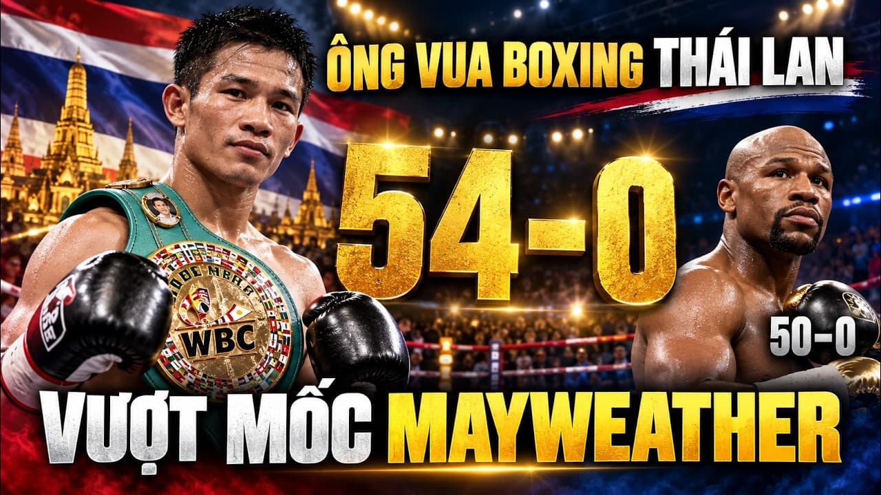 Ông vua boxing Thái Lan: Từ nhà vô địch Muay Thái tới chuỗi thắng dài hơn cả Mayweather