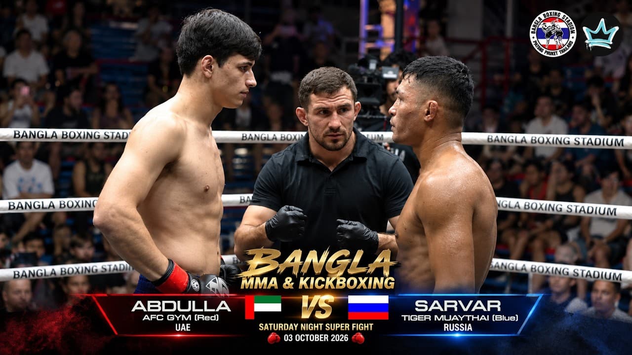 BANGLA MMA & KICKBOXING🥊ABDULLA  (Red)  🆚 SARVAR (Blue)