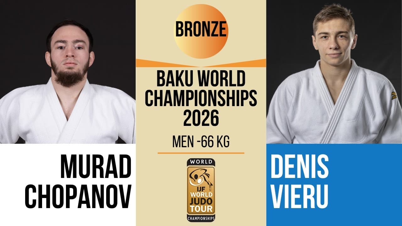 Murad CHOPANOV VS Denis VIERU | Baku World Championships 2026 | BRONZE -66 kg