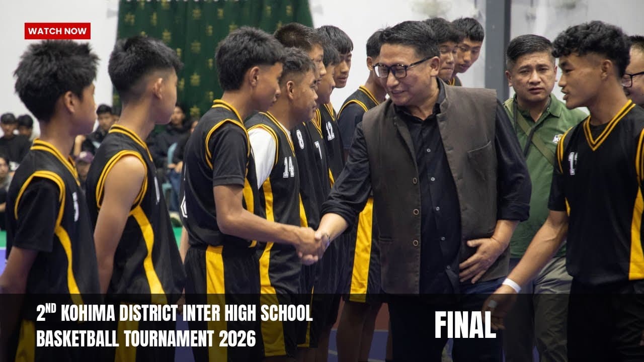 Final Boys Christ king 🆚 Freenwood / 2nd Kohima District Inter high school basketball.