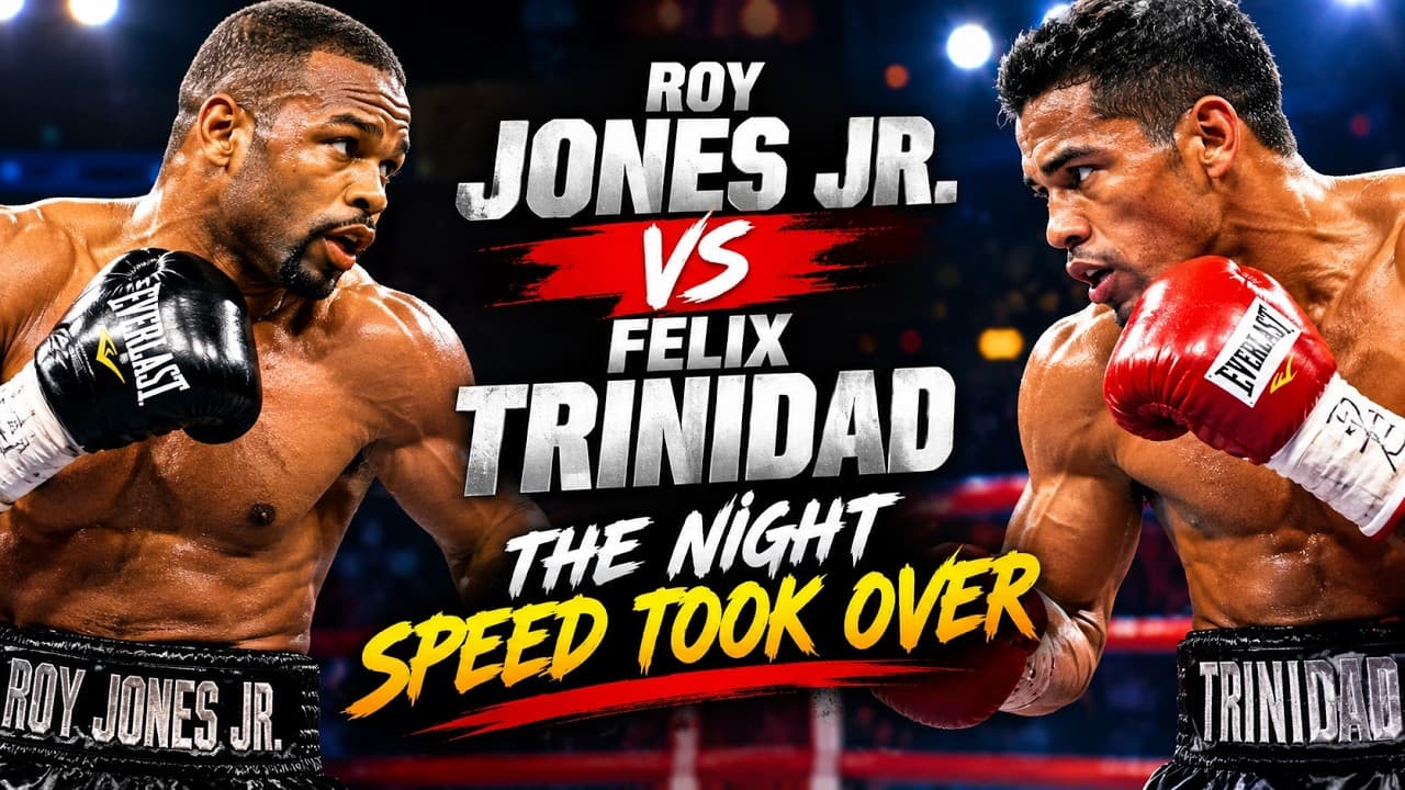 Roy Jones Jr. vs Felix Trinidad: The Night Speed Took Over
