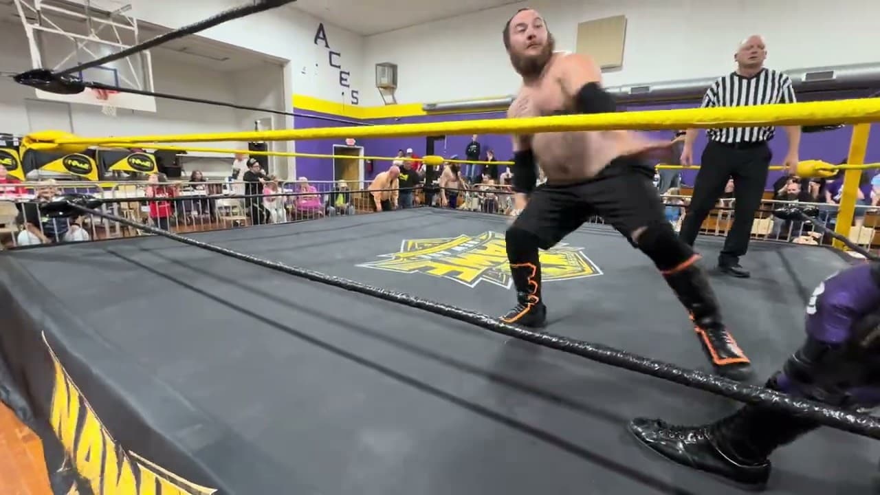 Fatal four way Dee Dee jinks vs Nick Willis vs Zander Lee vs captain north
