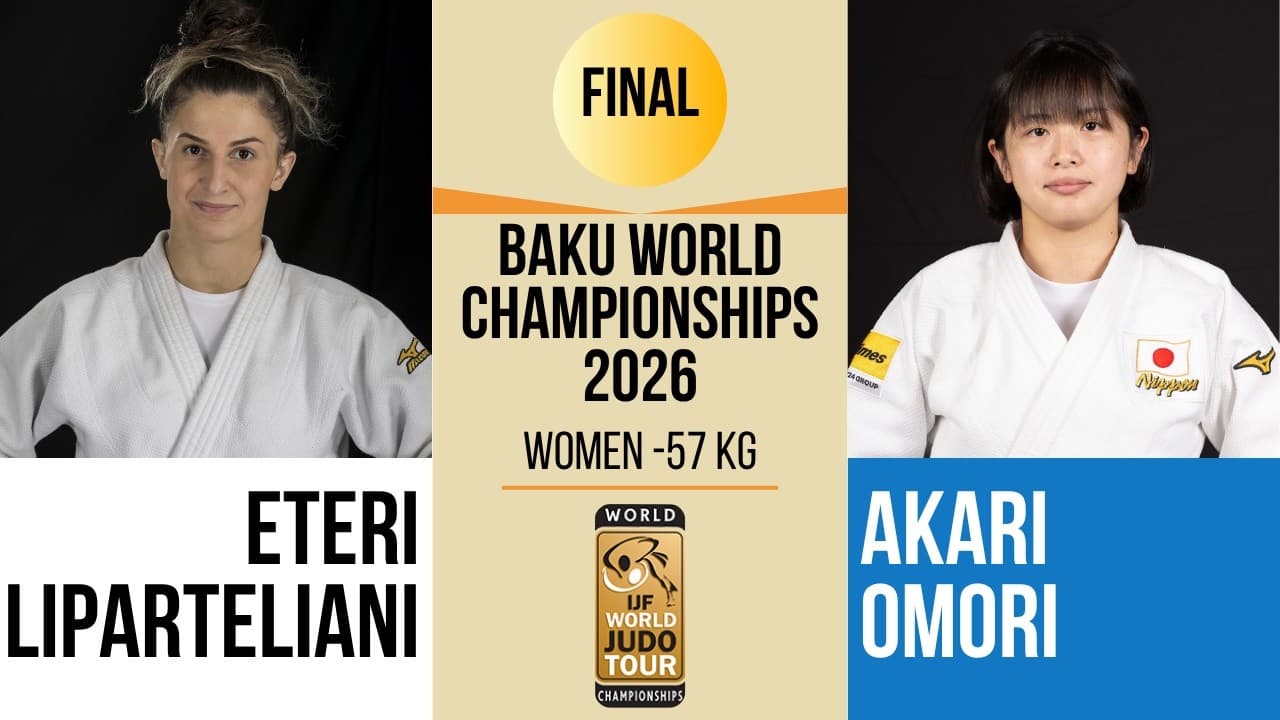 Eteri LIPARTELIANI VS Akari OMORI | Baku World Championships 2026 | GOLD -57 kg