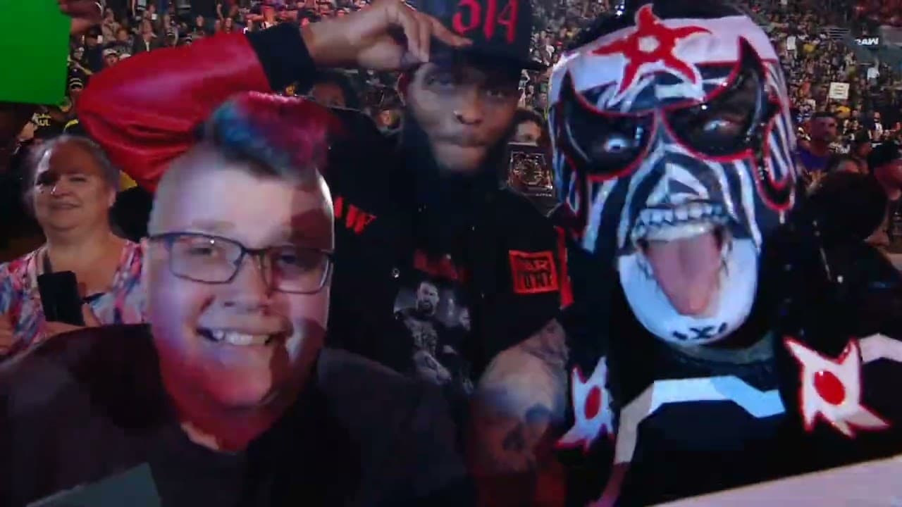 WWE RAW JE'VON EVANS & PENTA VS THE VISION 10/05/26