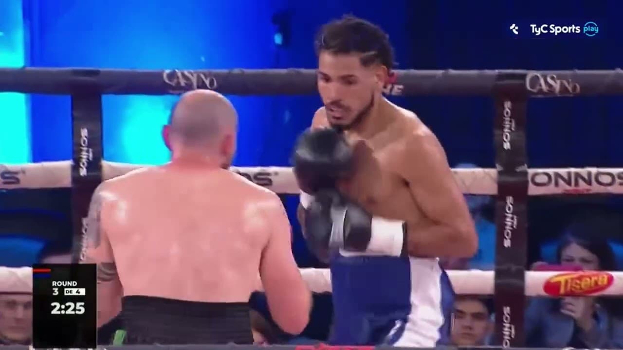 Iván Daniele vs Luis Ignacio Rossal - Boxeo de Primera