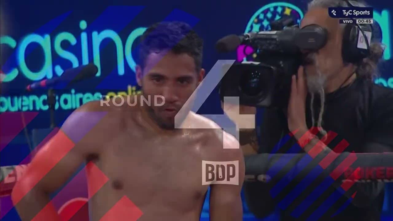 Diego Sánchez🇦🇷 vs Leonardo Uzcátegui - Boxeo de Primera