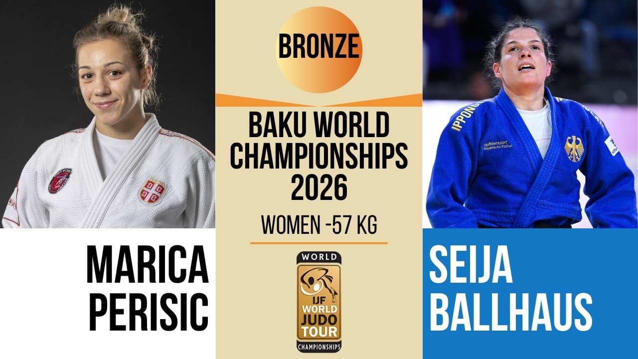 Marica PERISIC VS Seija BALLHAUS | Baku World Championships 2026 | BRONZE -57 kg