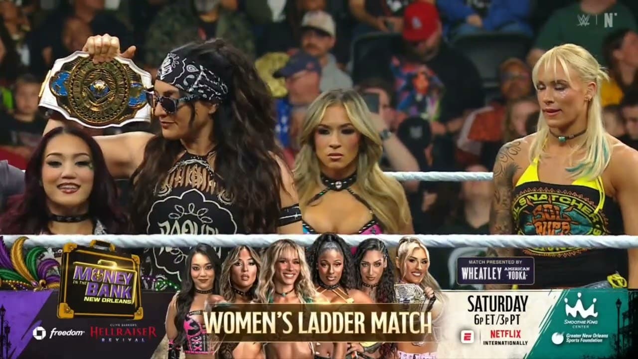 WWE RAW LOLA VICE & SOL RUCA VS ROXANNE PEREZ & RAQUEL RODRIGUEZ 10/05/26