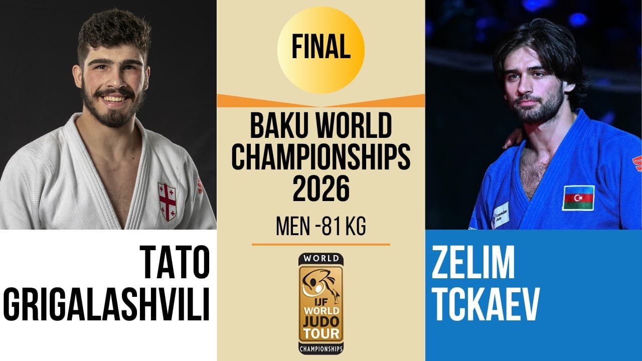 Tato GRIGALASHVILI VS Zelim TCKAEV | Baku World Championships 2026 | GOLD -81 kg