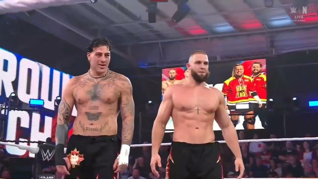 WWE NXT HANK WALKER & TANK LEDGER VS SHIDO ASH & VIKTOR ZANOV 10/06/26