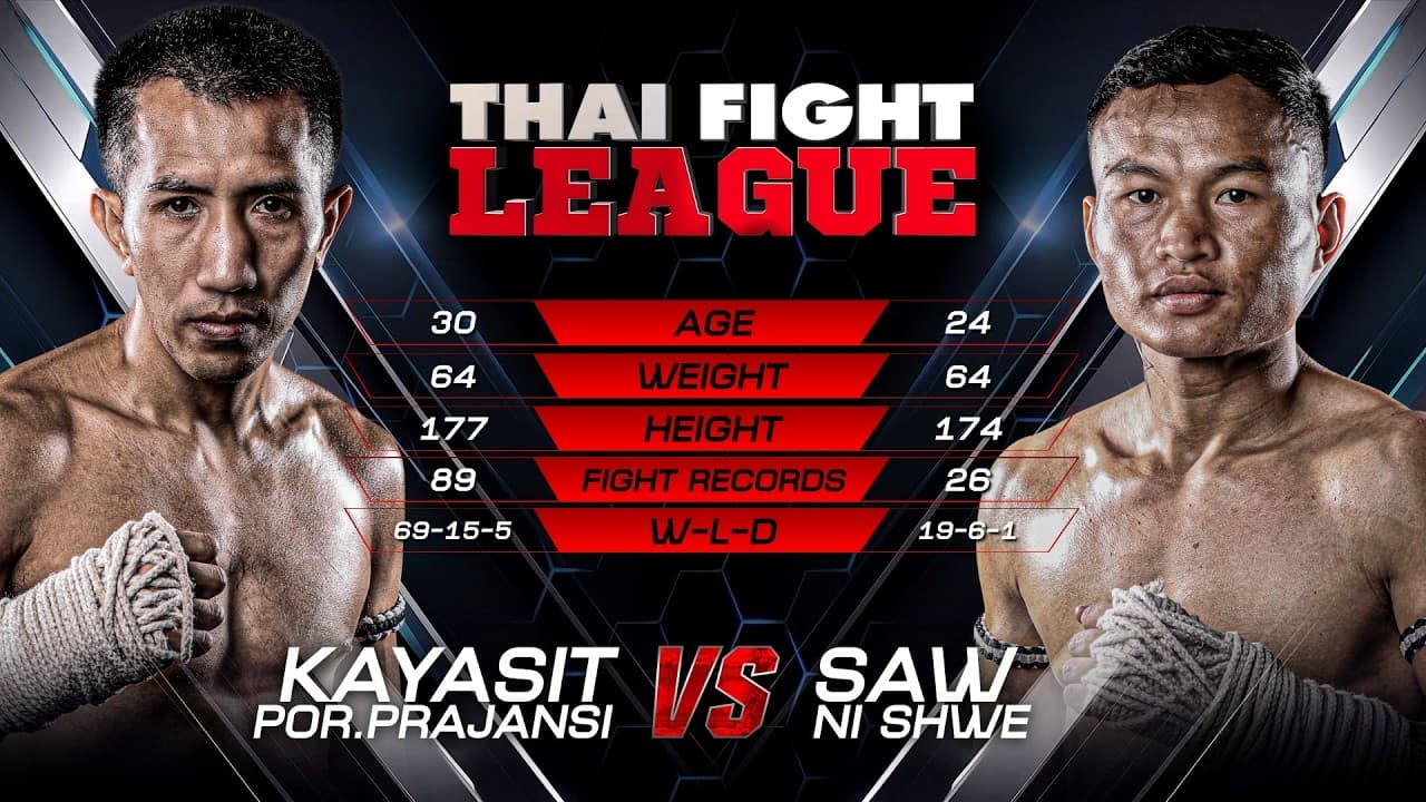 Kayasit Por.Prajansi vs. Saw Ni Shwe | THAI FIGHT LEAGUE 114 | 13 September 2026