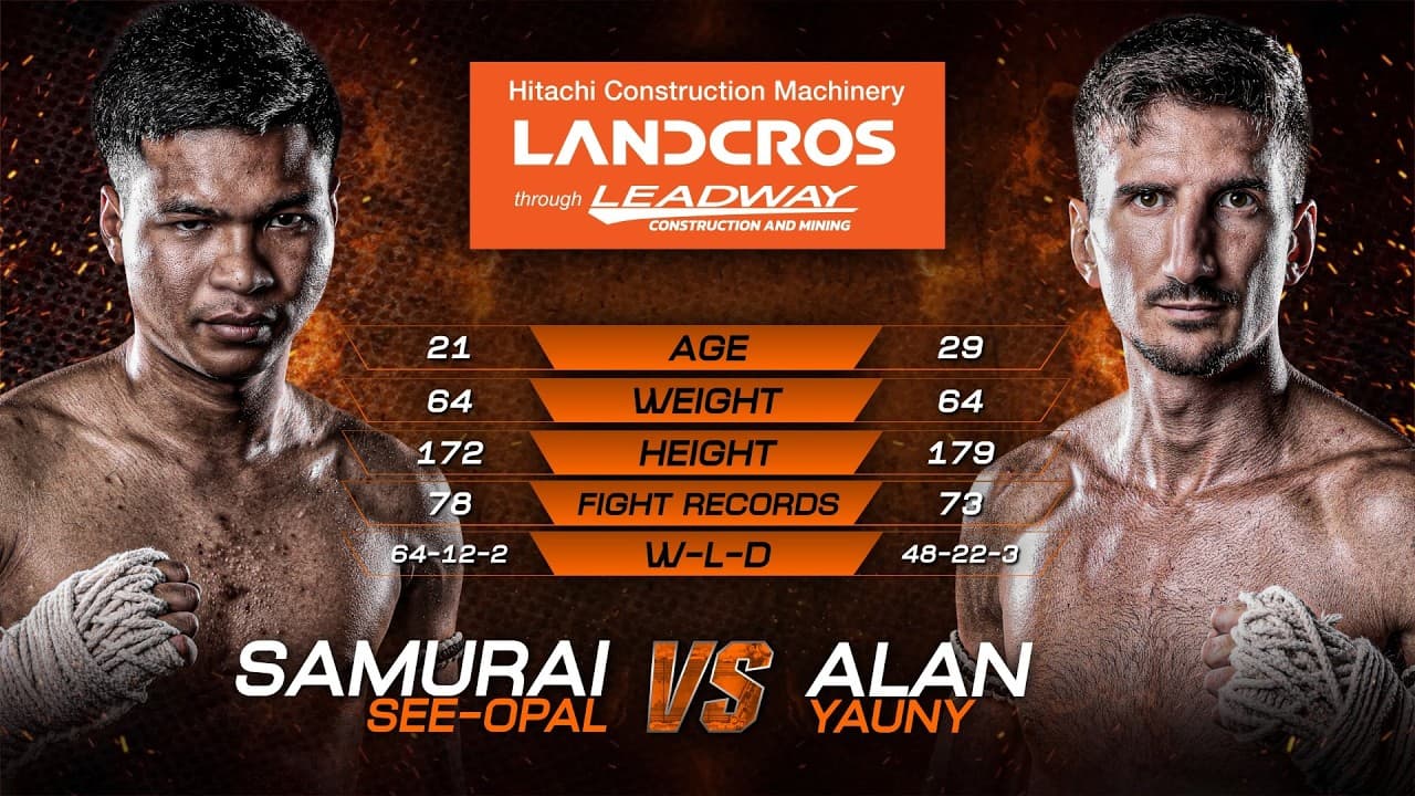 Samurai See-Opal vs. Alan Yauny | THAI FIGHT LEAGUE 114 | 13 September 2026