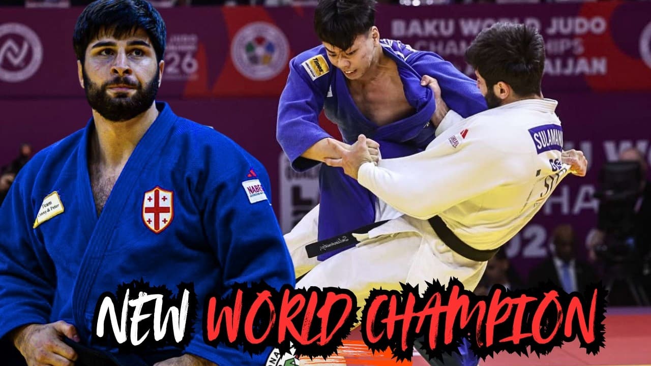 🥇 ILIA SULAMANIDZE 🇬🇪 WINS WORLD GOLD 🔥 | -100KG  World Baku Judo Championships 2026