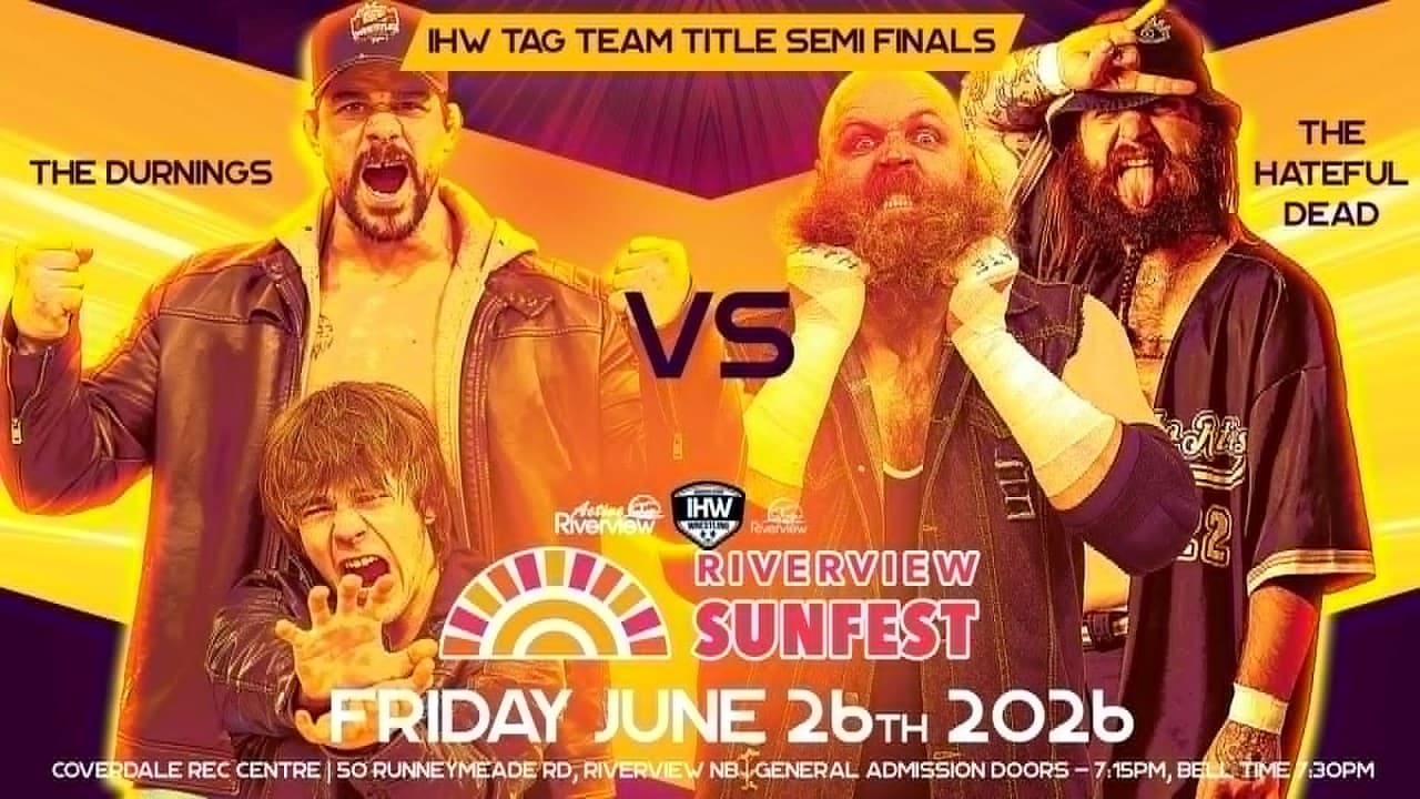 IHW Wrestling Sunfest 2026:  The Durnings Vs The Hateful Dead (FULL MATCH) 2026-10-10 07:07