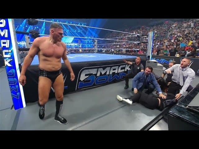 Gunther destroys Finn Balor _WWE Smackdown 9 October 2026