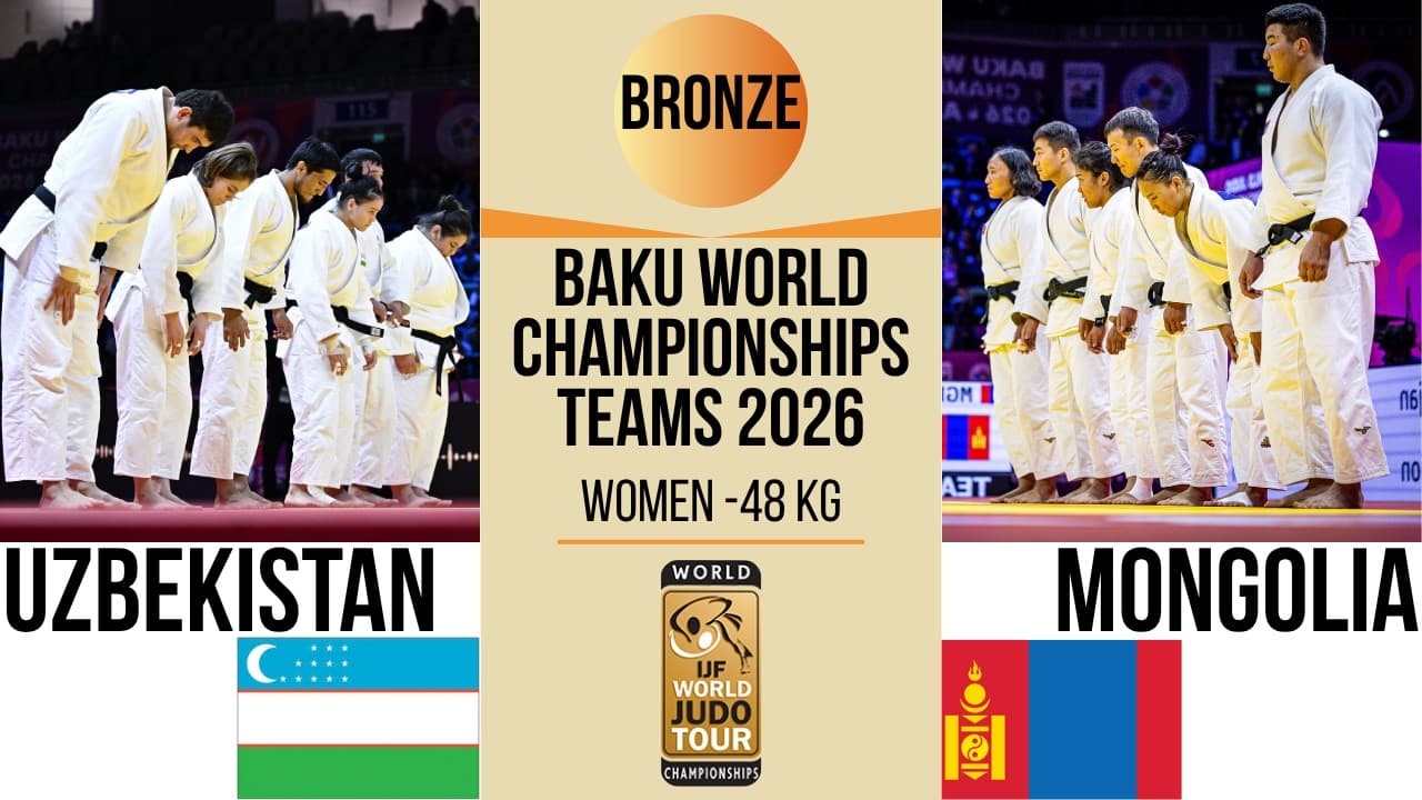 Mongolia 🇲🇳 VS Uzbekistan 🇺🇿 | Baku Teams World Championships 2026 | BRONZE