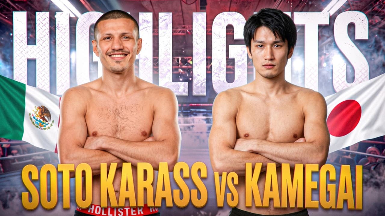 Fight of The Year? Jesus Soto Karass (MEXICO) vs Yoshihiro Kamegai (JAPAN) | Fight Highlights